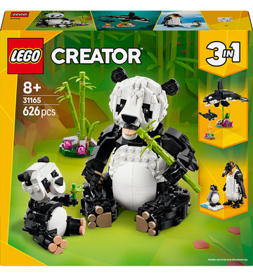 LEGO® Creator - Wilde dieren: pandafamilie 31165 - 3-in-1 - 626  - LEGO® - OneSize - Blokken
