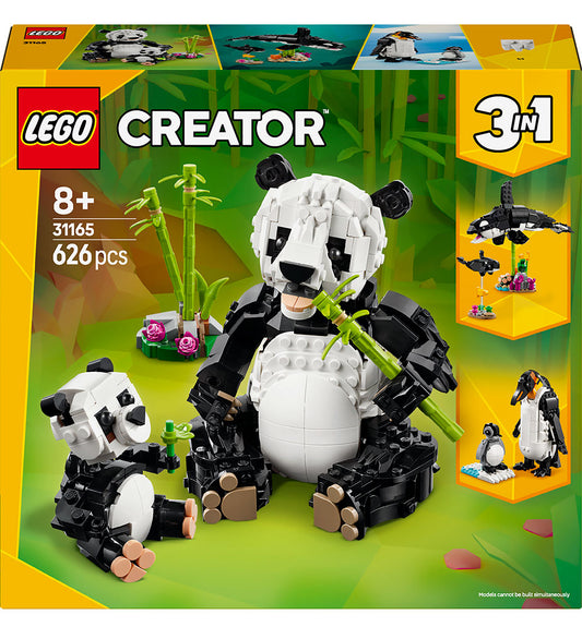 LEGO® Creator - Wilde dieren: pandafamilie 31165 - 3-in-1 - 626  - LEGO® - OneSize - Blokken