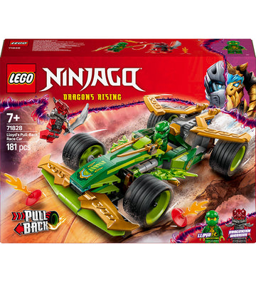 LEGO® Ninjago - Lloyds pull-back racewagen 71828 - 181 Onderdele - LEGO® - OneSize - Blokken