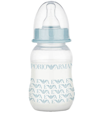 Emporio Armani Babyflesje - Plastic/Silicone - 130 ml - Lichtbla - Emporio Armani - OneSize - Babyflesjes