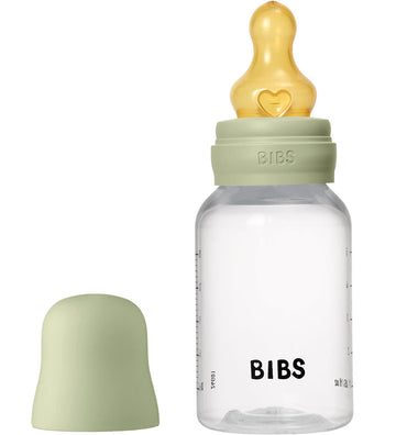 BIBS Babyflesje - 150 ml - PP/Natuurlijk Rubber - Sage - BIBS - OneSize - Babyflesjes