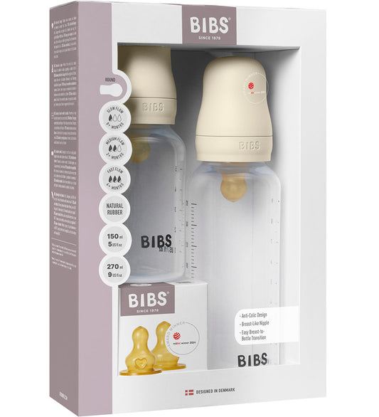 BIBS Voedingsflesset - Grow Eend Flow - Natuurlijk Rubber - 150  - BIBS - OneSize - Babyflesjes