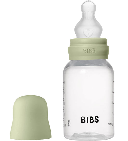 BIBS Babyflesje - 150 ml - PP/Silicone - Sage - BIBS - OneSize - Babyflesjes