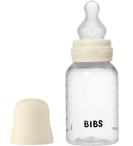 BIBS Babyflesje - 150 ml - PP/Silicone - Ivory - BIBS - OneSize - Babyflesjes