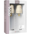 BIBS Babyflesje - 2-pack - 270 ml - PP/Natuurlijk Rubber - Ivory - BIBS - OneSize - Babyflesjes
