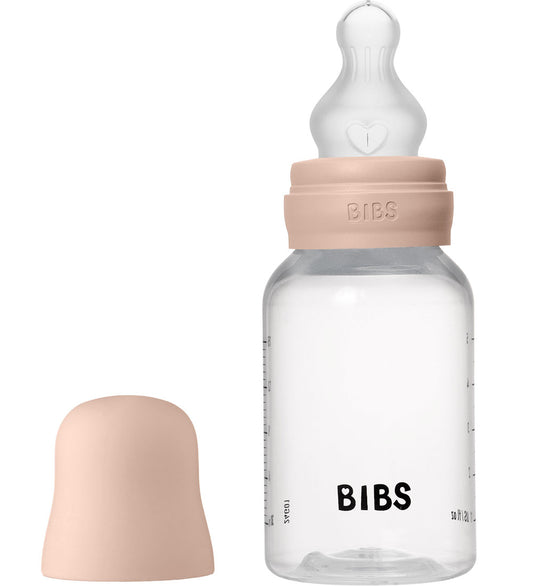 BIBS Babyflesje - 150 ml - PP/Silicone - Blush - BIBS - OneSize - Babyflesjes