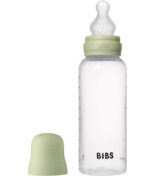 BIBS Babyflesje - 270 ml - PP/Silicone - Sage - BIBS - OneSize - Babyflesjes
