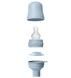 BIBS Babyflesje - 270 ml - PP/Silicone - Baby Blue - BIBS - OneSize - Babyflesjes
