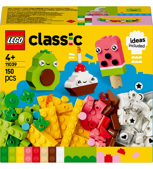 LEGO® Classic+ - Creatieve etensvriendjes 11039 - 150 Onderdelen - LEGO® - OneSize - Blokken