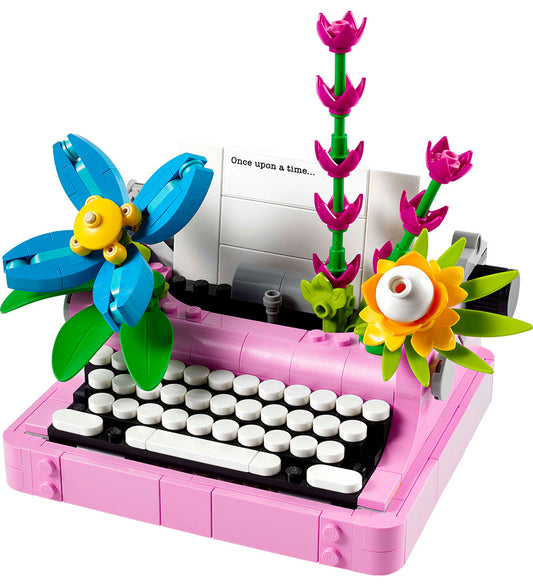 LEGO® Creator - Typemachine met bloemen 31169 - 3-in-1 - 363 De - LEGO® - OneSize - Blokken