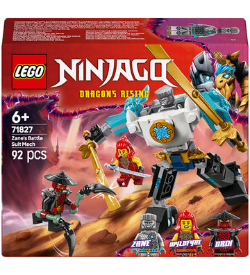 LEGO® Ninjago - Zane's strijdmecha 71827 - 92 Onderdelen - LEGO® - OneSize - Blokken