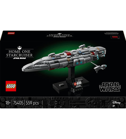 LEGO® Star Wars - Home One Starcruiser 75405 - 559 Onderdelen - LEGO® - OneSize - Blokken