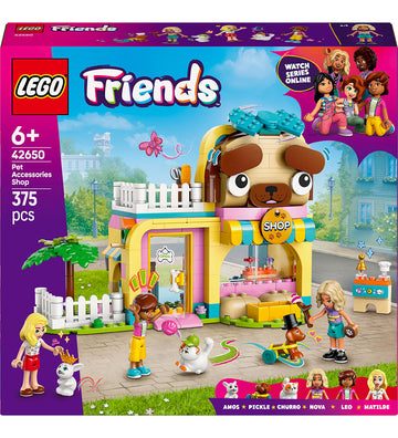 LEGO® Friends - Winkel met dierenaccessoires 42650 - 375 Onderde - LEGO® - OneSize - Blokken