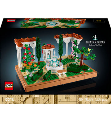 LEGO® Icons - Tuin met fontein 10359 - 1302 Onderdelen - LEGO® - OneSize - Blokken