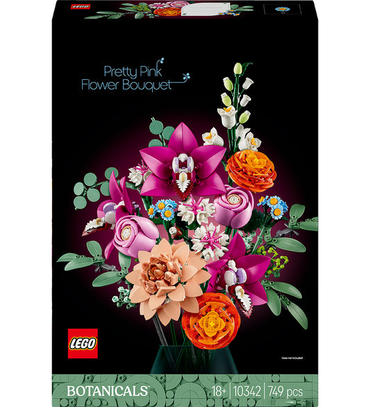 LEGO® Botanicals - Roze boeket 10342 - 749 Onderdelen - LEGO® - OneSize - Blokken