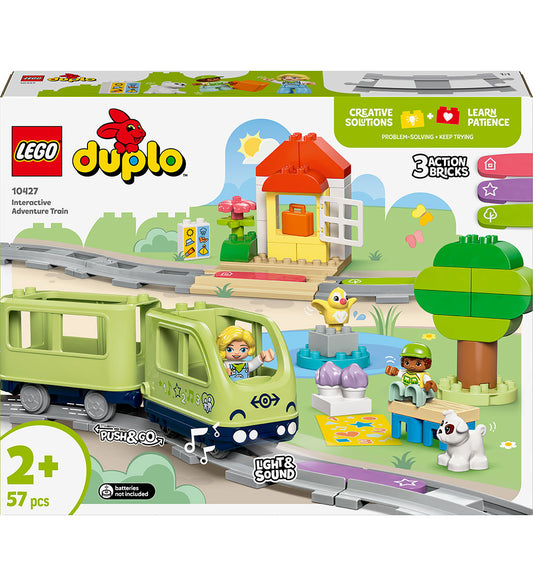 LEGO® DUPLO - Interactieve avonturentrein 10427 - 57 Onderdelen - LEGO® - OneSize - Blokken