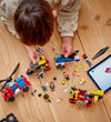 LEGO® City - Remix - Helikopter, brandweerauto en onderzeeër rem - LEGO® - OneSize - Blokken