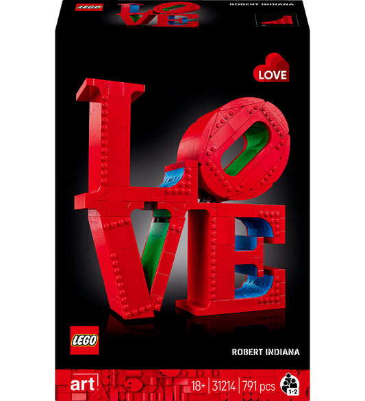 LEGO® Art - LOVE 31214 - 791 Onderdelen - LEGO® - OneSize - Blokken