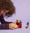 LEGO® Minecraft - De lavastrijd in de Nether 21266 - 99 Onderdel - LEGO® - OneSize - Blokken