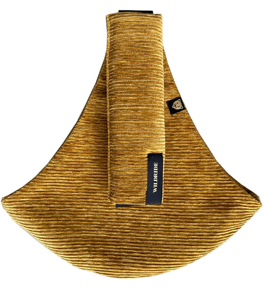 Wildride Voetenzak - Corduroy - Fluweel Gold - Wildride - OneSize - Draagzakken