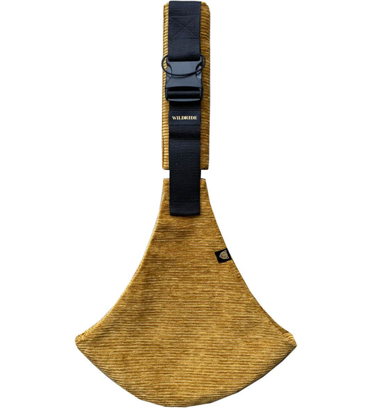 Wildride Voetenzak - Corduroy - Fluweel Gold - Wildride - OneSize - Draagzakken