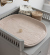 Sebra Verschoonmatje - 2-pack - Mousseline - Berkenbast Rose - Sebra - OneSize - Verschoonmatjes
