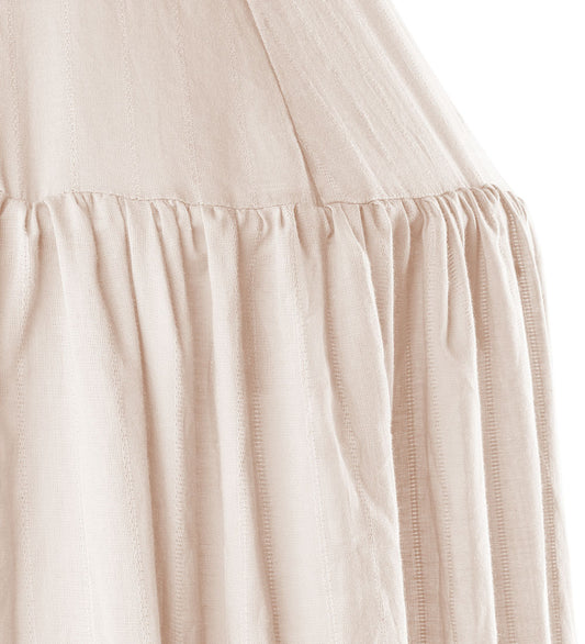Sebra Bedhemeltje - Dobby-weefsel - Berkenbast Rose - Sebra - OneSize - Bedhemeltjes