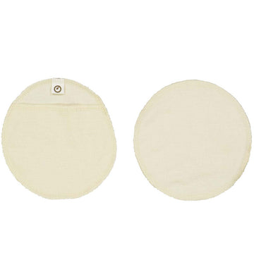 Müsli Care Borstvoedingspads - Wol/Zijde - Ruwe kleur - Müsli - L - Large - Borstvoedingspads
