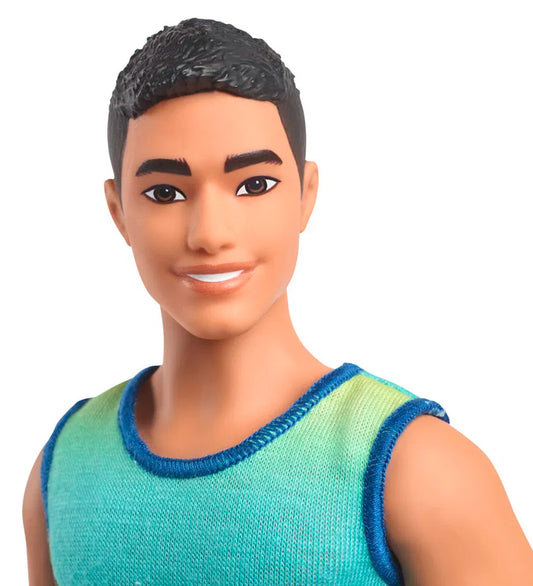 Barbie Pop - 30 cm - Fashionista Ken Ombre Tank - Barbie - OneSize - Poppen