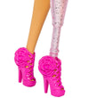 Barbie Pop - 30 cm - Deluxe Stijl Rose Aziatisch - Barbie - OneSize - Poppen