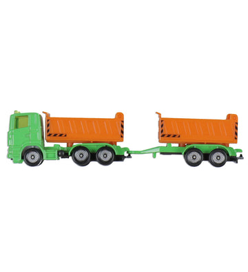 Siku Vrachtwagen - Vrachtwagen m. Stortplaats Romper en aanhangw - Siku - OneSize - Auto´s