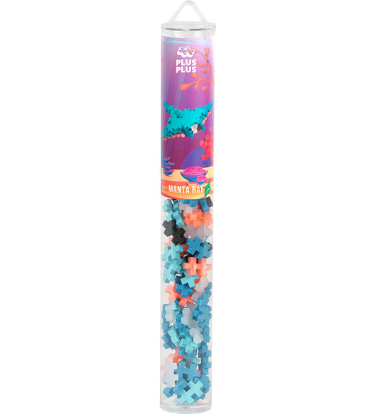 Plus-Plus - Pijlstaartrog - 100 st. - Plus-Plus - OneSize - Blokken