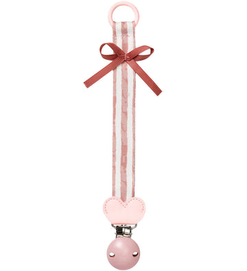 Elodie Details Speenketting - Candy Strepen - Roze - Elodie Details - OneSize - Speenkettingen