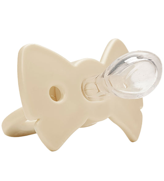 Elodie Details Fopspeen - Binky Bow - Oat White - Elodie Details - OneSize - Fopspenen