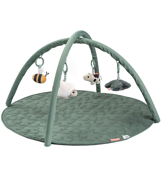 Done by deer Speelkleed - Tiny Farm - Groen - Done by Deer - OneSize - Speelkleden