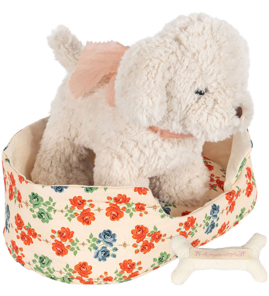 Konges Sløjd Knuffel m. Accessoires - Puppy Madeleine - Fiola - Konges Sløjd - OneSize - Knuffels