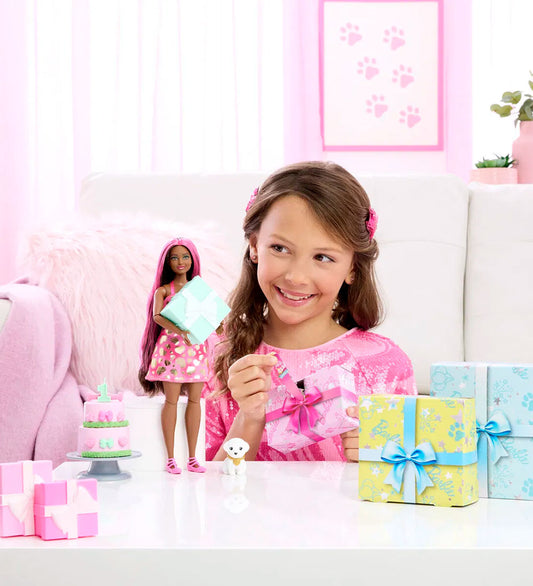 Barbie Pop - Party Uitgepakt Black Doll - Barbie - OneSize - Poppen
