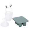 Tiny Tot Food Feeder m. Mini Diepvriesvorm - Smokey Green - Tiny Tot - OneSize - Food Feeders