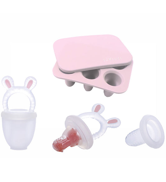Tiny Tot Food Feeder m. Mini Vrieslade - Rose - Tiny Tot - OneSize - Food Feeders