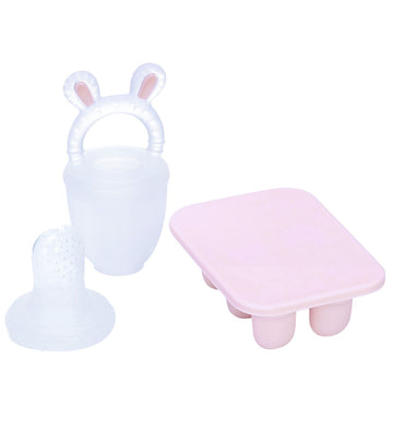 Tiny Tot Food Feeder m. Mini Vrieslade - Rose - Tiny Tot - OneSize - Food Feeders