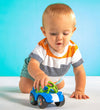Bright Starts Speelgoedauto - Rattle & Roll Buggy - Blauw - Bright Starts - OneSize - Auto´s