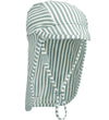 Liewood Zonnehoed - Cecilia - UV40+ - Stripe Pepermunt/Fris Wit - Liewood - 6-9 mnd - Zwemhoedjes