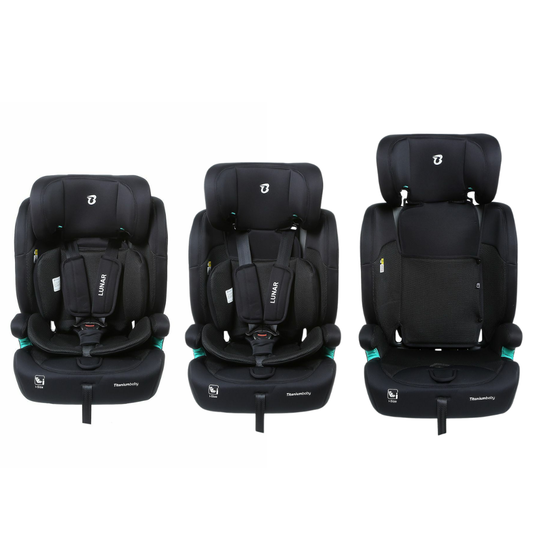 Autostoel Titanium Baby Lunar i-Size Mesh Black
