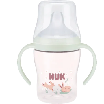 Babyfles NUK Perfect Match Night Learning Cup Konijn 150 ML 6mnd