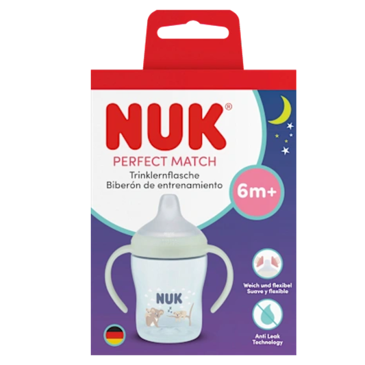 Babyfles NUK Perfect Match Night Learning Cup Koala 150ML 6mnd
