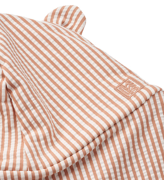 Liewood Zonnehoed - Senia - UV40+ - J/D Stripe Pale Toscane/Crèm - Liewood - 3-4 jaar (98-104) - Zwemhoedjes
