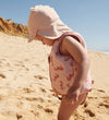 Liewood Zonnehoed - Senia - UV40+ - J/D Stripe Pale Toscane/Crèm - Liewood - 3-4 jaar (98-104) - Zwemhoedjes