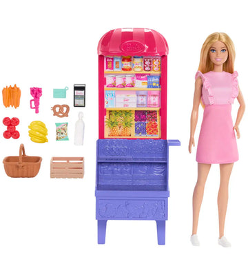 Barbie Pop - 30 cm - Recept Voering Vriendschap Malibu Boodschap - Barbie - OneSize - Poppen