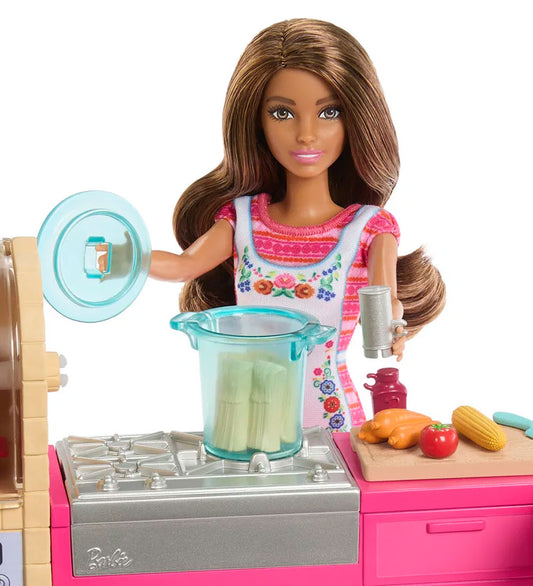 Barbie Poppenset - 30 cm - Recept Voering Vriendschap Teresa's K - Barbie - OneSize - Poppen