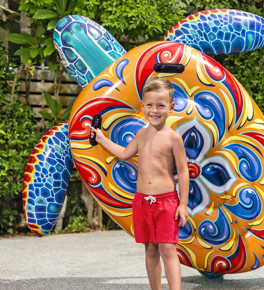 Bestway Badspelltjes - 183 x 173 cm - Middellandse Zee Turtle - Bestway - OneSize - Badspelletjes